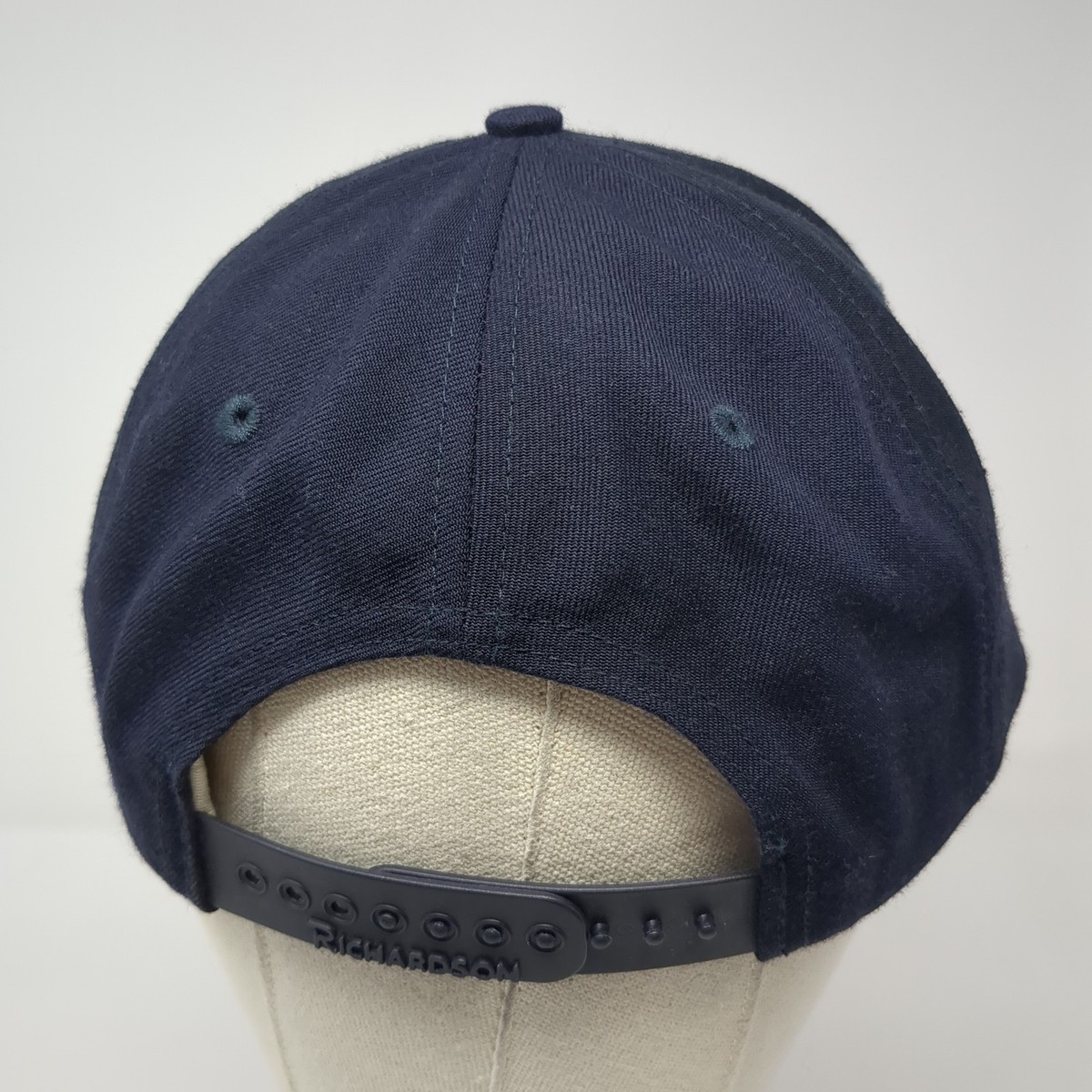 Mountain Home AFB Idaho Snapback Hat Blue Large Embroidered Richardson View 6