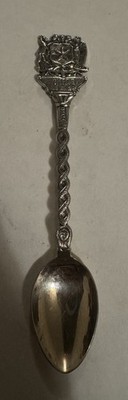 Classic Souvenir Collector's Spoon! Based On The Crest At The to From Chile VGC