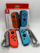 Nintendo Joy-Con Controller Neon Blue / Neon Red (HACAJAEAA) Switch FAST ship!