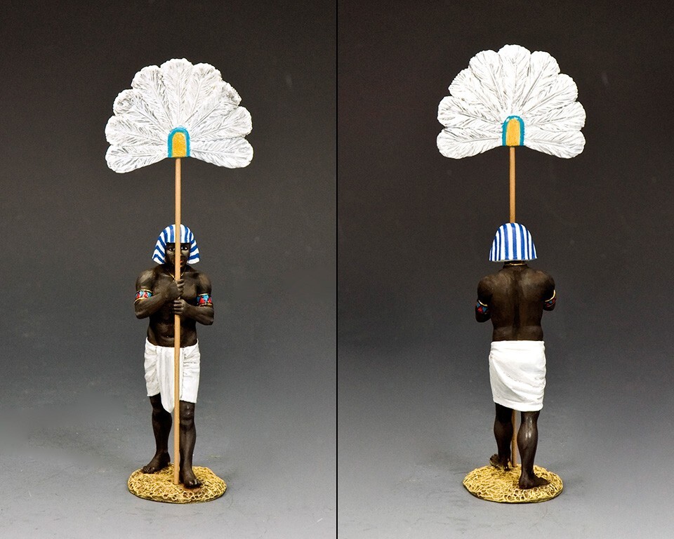 KING & COUNTRY ANCIENT EGYPT AE100 NUBIAN FAN BEARER | eBay