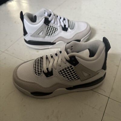 Size 3 - Jordan 4 Retro Mid Military Black for sale online