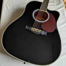 GUITARE  ELECTRO ACOUSTIQUE NOIR - MARQUE CHAPEL - DC20E BK- NEUF - GARANTIE 1AN