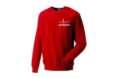 Bluza z nadrukiem "Notariusz" / czerwona