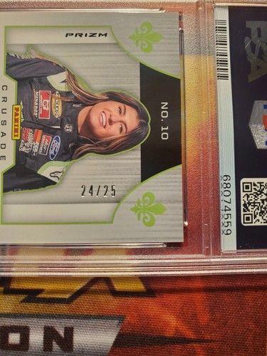 2020 PANINI CRUSADE HAILIE DEEGAN ROOKIE PRIZM PURPLE /25 GEM MINT 10 POP 3 SP! - Bild 3 von 3