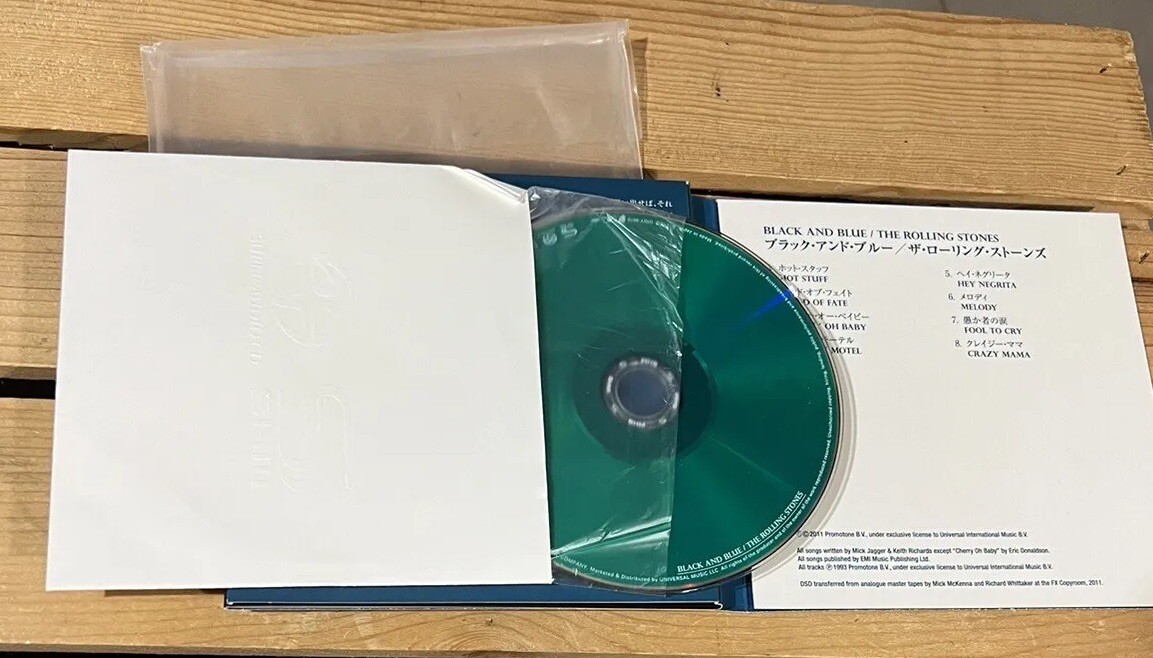 The Rolling Stones Black And Blue SACD SHM Japan Limited Edition