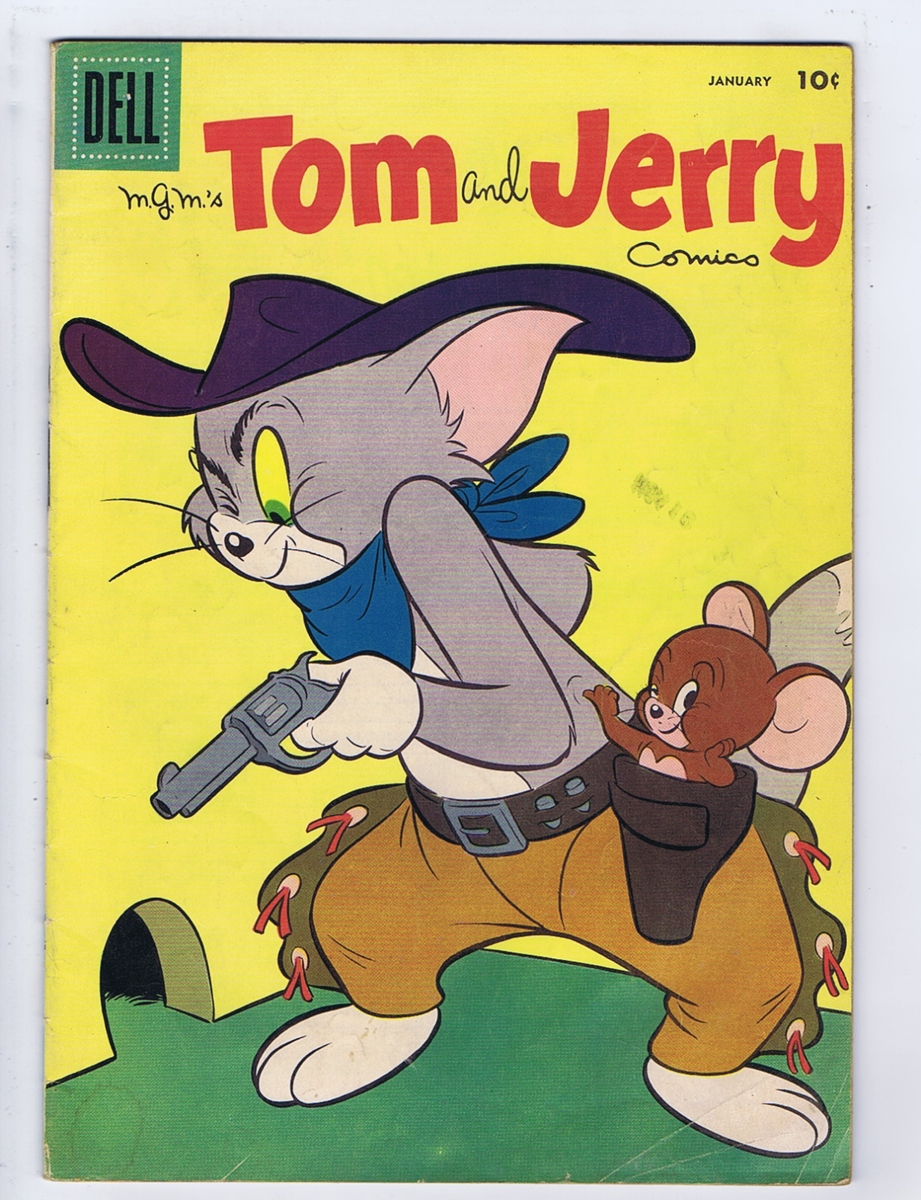 Tom and Jerry #162 Dell 1958 Classic Cartoon TV Show | eBay