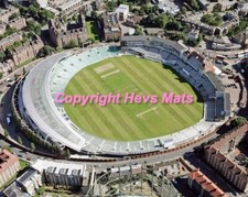 Mouse mat featuring aerial pic of the Oval Cricket ground, UK