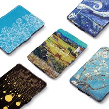 For 6" Amazon Kindle Paperwhite 1 2 3 5/6/7th Gen Smart Cover PU Leather Case