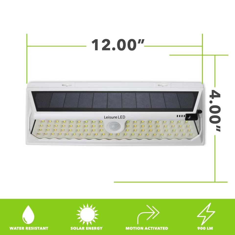 86 LED Solar Power Motion Sensor Light RV Motorhome Trailer with EXTRA Batteries - Image 2 of 4