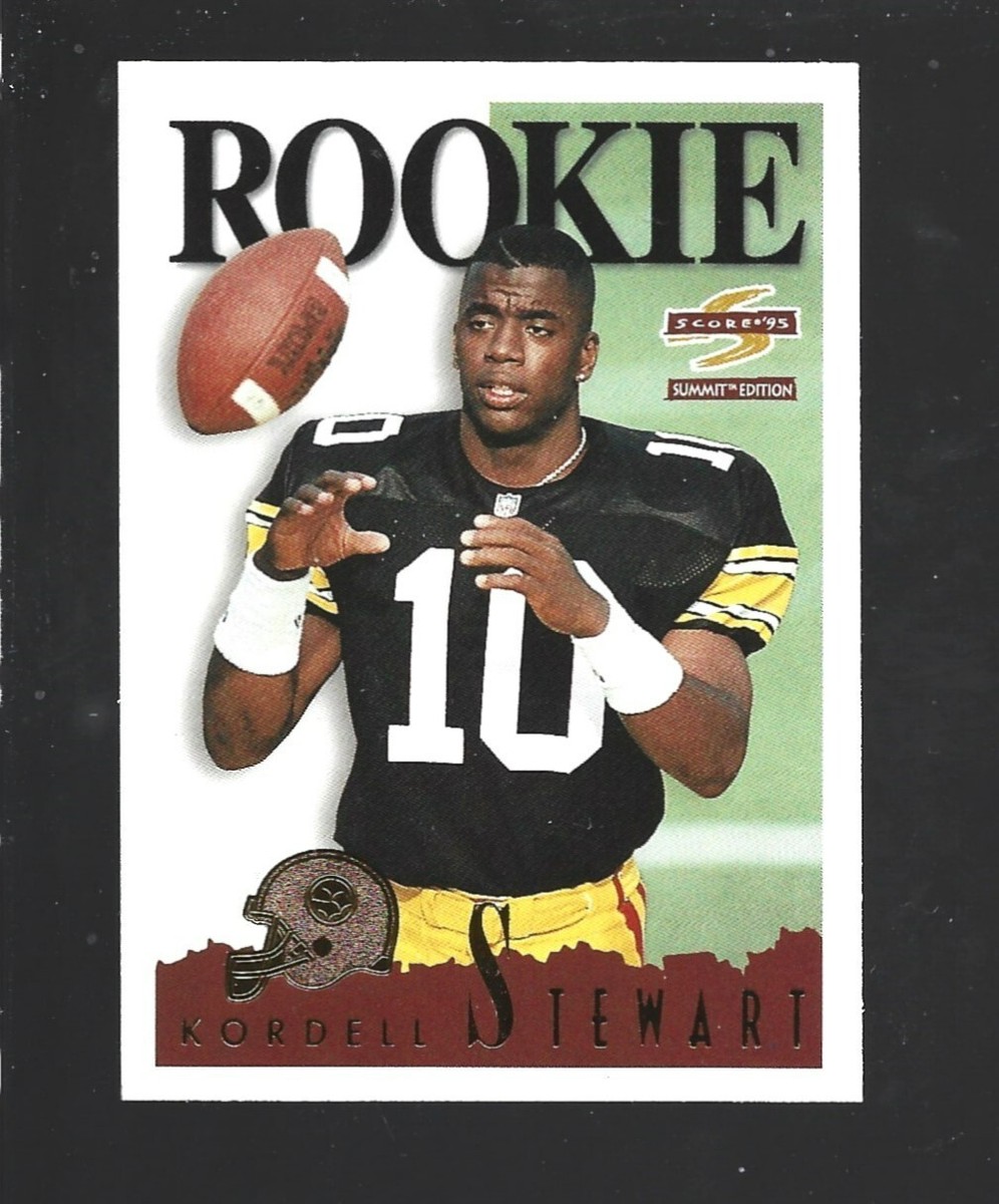 1995 Score Summit #159 Kordell Stewart rookie card, Pittsburgh