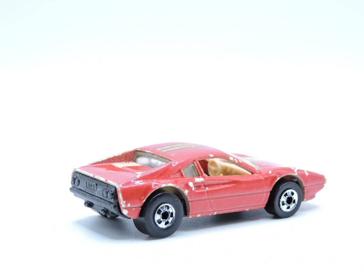 Hot Wheels Vintage Car Color Changers Ferrari 308 GTB w/ BWs Red