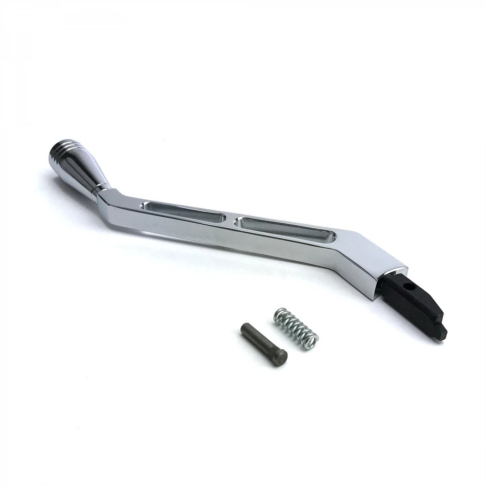 GM CHEVY STREET HOT ROD POLISHED BILLET ALUMINUM COLUMN SHIFTER ARM SHIFT LEVER - Image 2 of 4