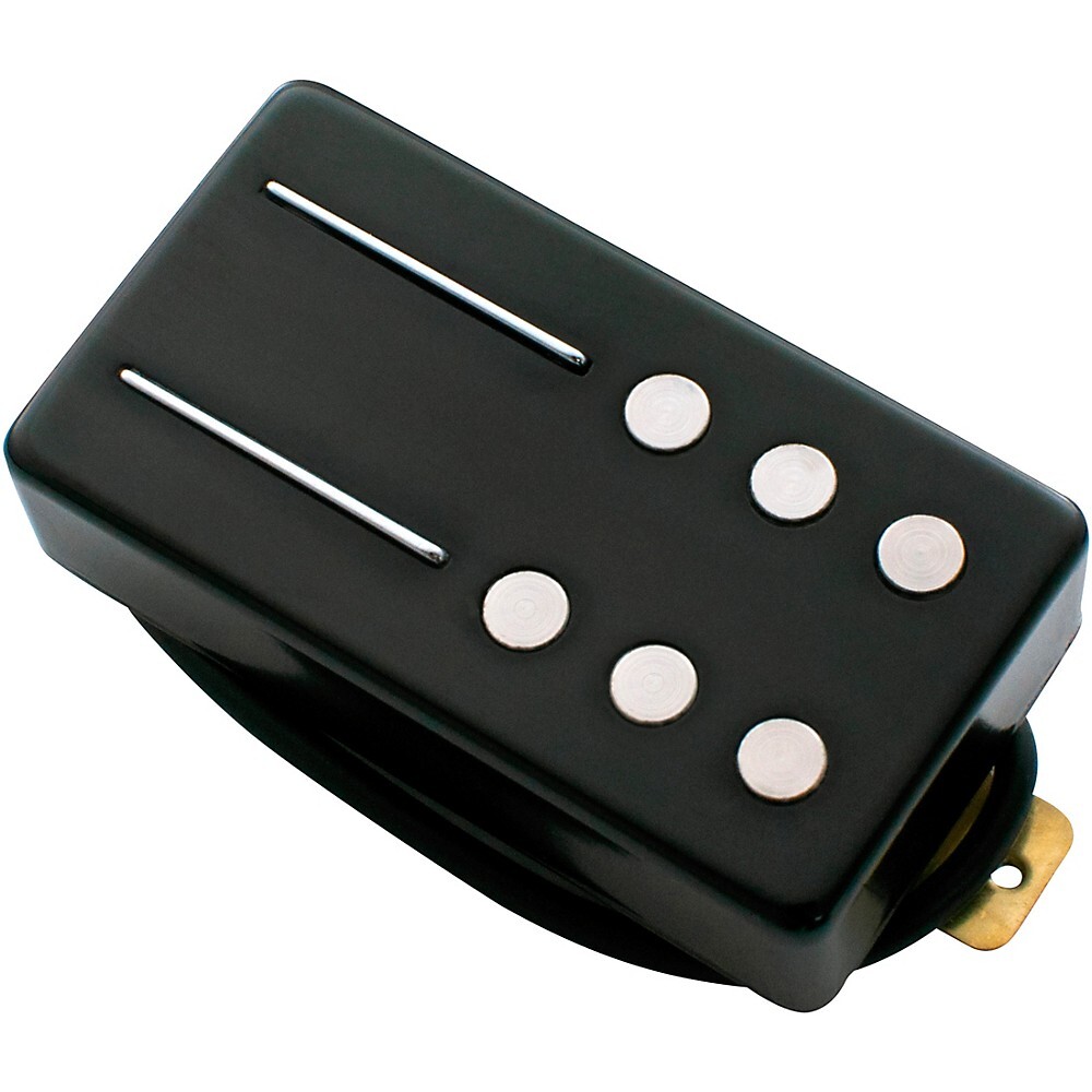 Винтажный звукосниматель Railhammer Hyper Humbucker с черной горловиной