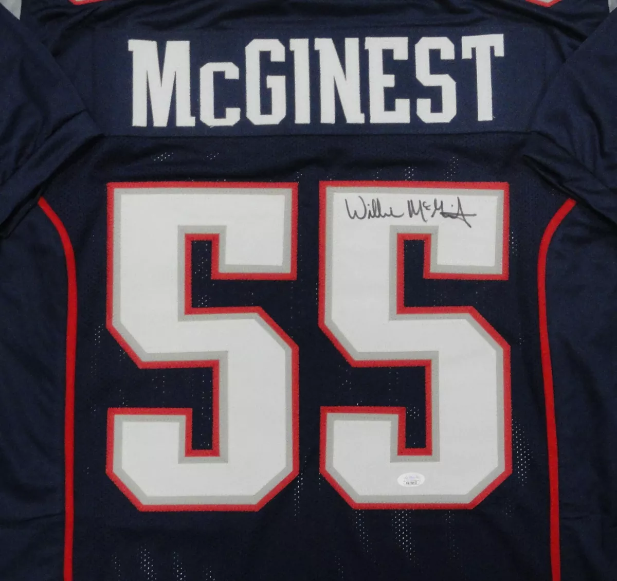 Willie mcginest clearance jersey