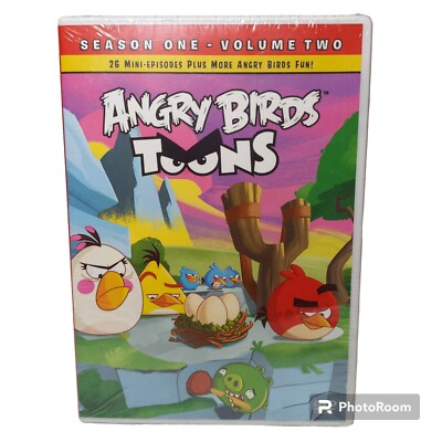 Angry Birds Toons: Season One - Volume Two, (DVD. 2014) New Sealed. Rovio Collec