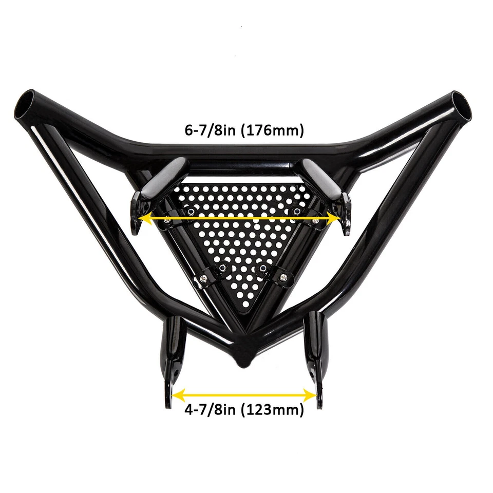 Черный алюминиевый передний бампер Proctector для Honda Sportrax 400 TRX400EX 99-08 - Изображение 3 из 4