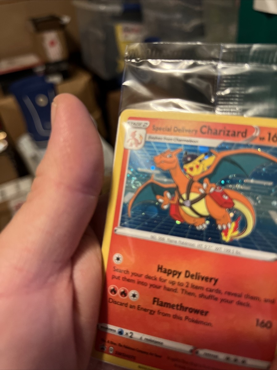 Pokémon Special Delivery Charizard Sealed Card With Lt Swirl
