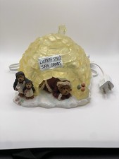2004 Boyds Bears VTG Retired Lickety Split Snow Cones Joe, Chilly & Willy Igloo