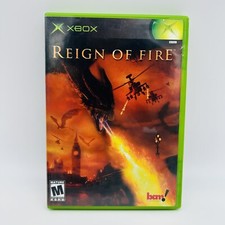 Reign of Fire Microsoft Xbox, 2002  CASE ONLY No Manual or Video Game