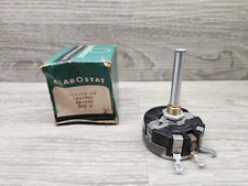 CLAROSTAT 58- 200 ( 200 OHM )   LONG SHAFT  NOS?  Control As Shown 