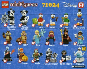 disney lego minifigures 2019