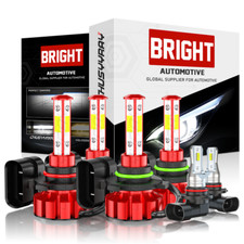 For Jeep Grand Cherokee 1999-04 6x Led Headlight Bulbs Hilow Beam Fog Lights For Jeep Grand Cherokee 1999-04 6x Led Headlight Bulbs Hilow Beam Fog Lights