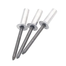 DIN 15974 100pcs M3.2/M4/M4.8/M5 Countersunk Head Closed End Blind Rivet Sealed 