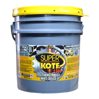 Lubricant Grease Superkote 2000  Lithium Complex / Lubricant /EP/ White / 35lb