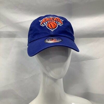 New Era Mens New York Knicks Casual Adjustable Navy Blue