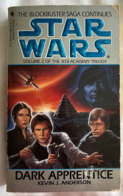 Dark Apprentice (Star Wars: The Jedi Academy Trilogy, Vol. 2) - Paperback 1994  