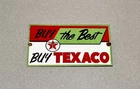 VINTAGE 12” TEXACO GASOLINE PORCELAIN SIGN CAR GAS OIL TRUCK