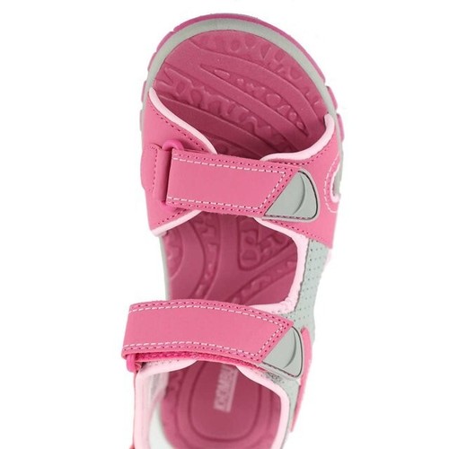 Khombu Kids Girls River Sandals with Adjustable Strap Pink Sz 3 - Picture 3 of 5