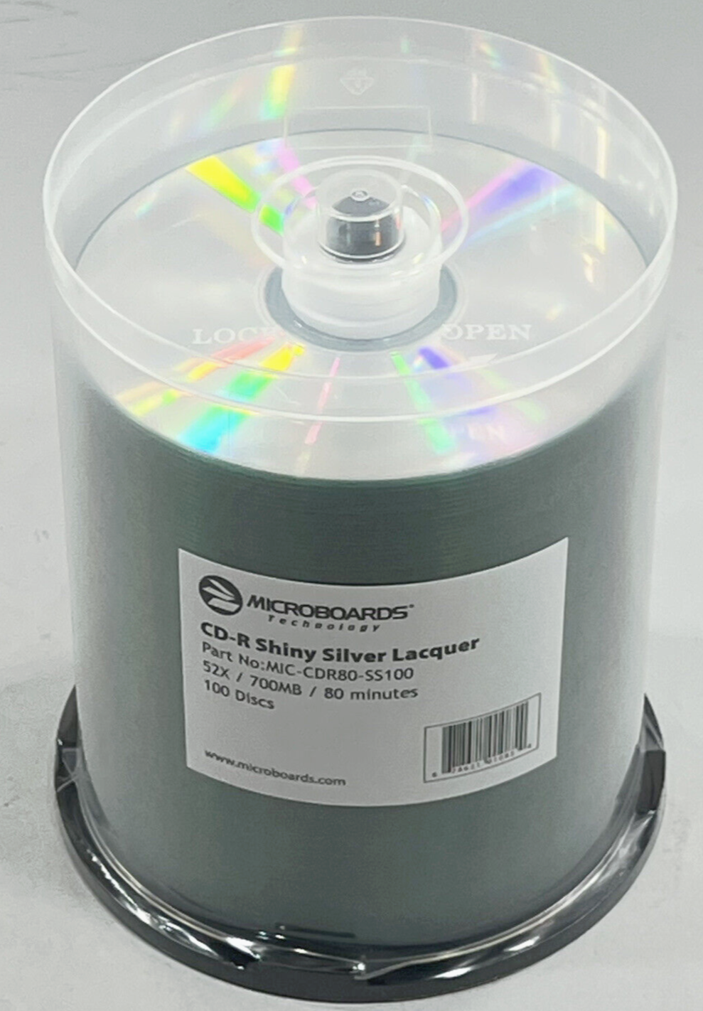 CDR Shiny Silver Lacquer 52X 700MB 80 minutes Blank Recordable 100 Discs eBay