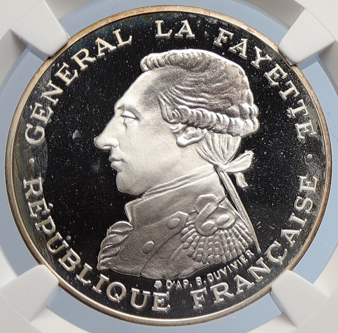1987年 フランス 100フラン銀貨 ラファイエット侯爵 M26081214 1987年 フランス 100フラン銀貨 ラファイエット侯爵 M26081214 Silver
