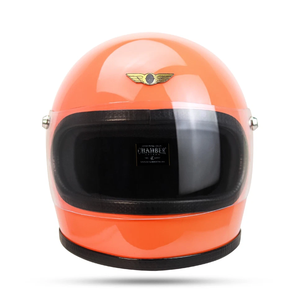 ¡NUEVO! CASCO PERSONALIZADO VINTAGE ATLAS PINTADO A MANO CAFERACER BOBBER CHOPPER MOTOCICLETA Foto 4 de 4