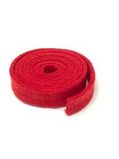Piano Spring (Damper) Rail Felt - Scarlet