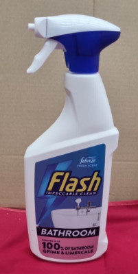 Flash Impeccable Clean Badezimmer Schmutz & Kalk Entferner (Box beschädigt 10er Pack)