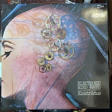 Elektriktus LP - Electronic Mind Waves - Orig Italy 1976 NM! Laminated Cover