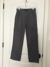 Jeantix Boys Cargo Pants Casual with Pockets Size 16 Gray