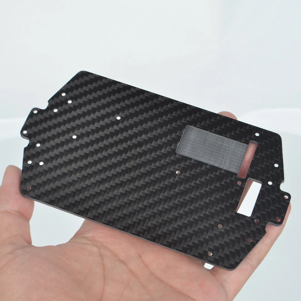 Carbon Fiber Chassis Frame for Traxxas LaTrax 1/18 Rally Teton 4WD Monster Truck - Image 3 of 4