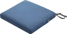 Classic Accessories Ravenna Water-Resistant 17 x 15 x 2 Inch Patio Seat Cushion