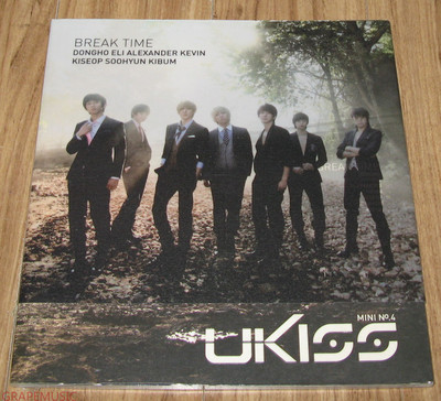 UKISS U-Kiss Break Time 4TH MINI ALBUM K-POP CD SEALED | eBay