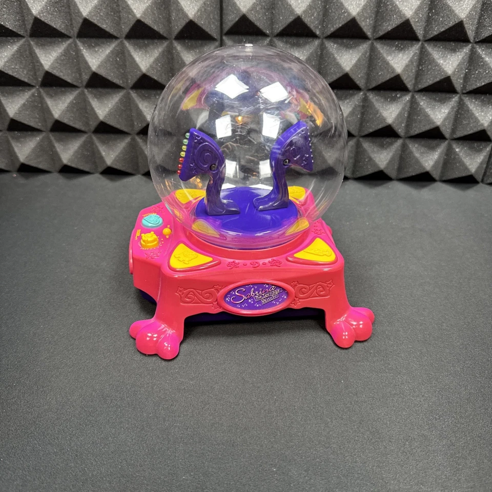 De colección 1998 Sabrina La Bruja Adolescente Psíquica Bola de Cristal Tigre ¡FUNCIONANDO! Foto 2 de 4