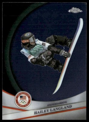 2026 Topps Chrome US Winter Olympic & Paralympic Team #84 Hailey Langland