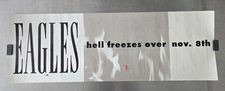 Eagles Hell Freezes Over Tour 1994 Promo Poster 12" x 36" RARE Frey Henley Walsh