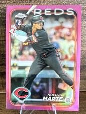 Topps 2024 Topps Chrome Noelvi Marte RC Rookie Card #177 Cincinnati Reds. rookie card picture