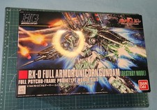 HG 1/144 HGUC RX-0 Unicorn Gundam (Destroy Mode) | Bandai Gundam Gunpla Kit | LA Scale Model
