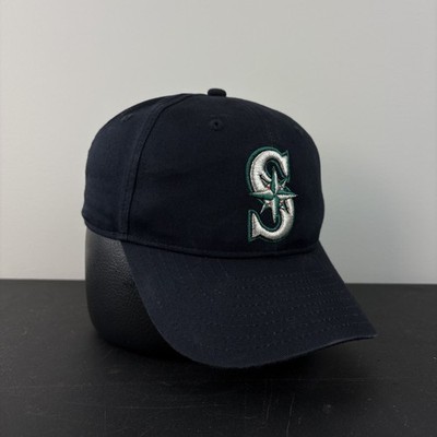 Vintage Y2K Seattle Mariners Hat Blue MLB Baseball Cap Snapback Adjustable