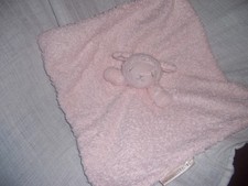 Blankets and Beyond pink fuzzy Lamb lovey