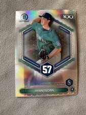 Ryan Sloan 2026 Bowman #BTP-57 Seattle Mariners Bowman Scouts' Top 100